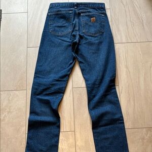 Carhartt Men's Medium Blue Straight Jeans